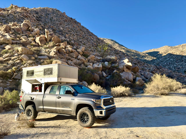 OVRLND All You Can Eat full pop-top truck camper